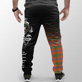 Ross Ancient Tartan Crest Jogger Sweatpants - Alba Celtic Style